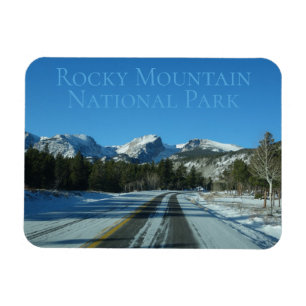 Winter in Rocky Mountain National Park, Colorado Magneet