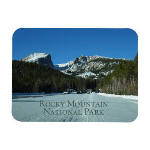 Winter in Rocky Mountain National Park Magnet Magneet