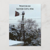 Winter in Silver City, NM Briefkaart (Voorkant)