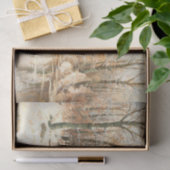 Winter in Spreewald, ontkoppeling Tissuepapier (Geschenk)