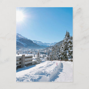 Winter in St. Moritz Briefkaart