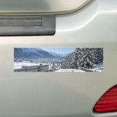 Winter in St. Moritz Bumpersticker (Op auto)
