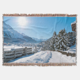 Winter in St. Moritz Deken
