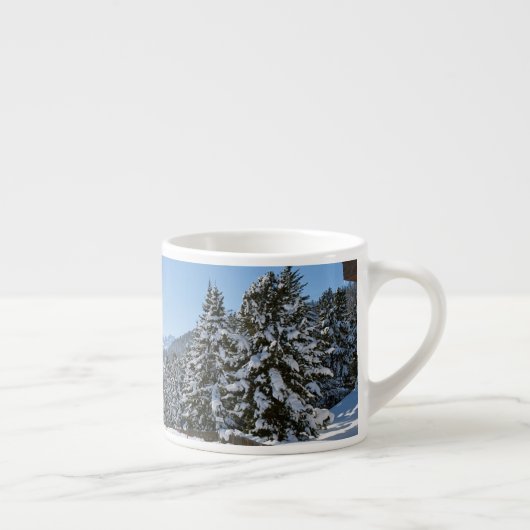 Winter in St. Moritz Espresso Kop (Rechts)