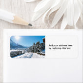 Winter in St. Moritz Etiket (Insitu)