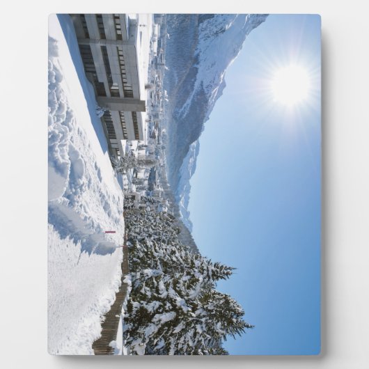 Winter in St. Moritz Fotoplaat (Voorkant)
