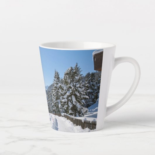 Winter in St. Moritz Latte Mok (Rechts)