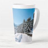 Winter in St. Moritz Latte Mok (Rechterhoek)