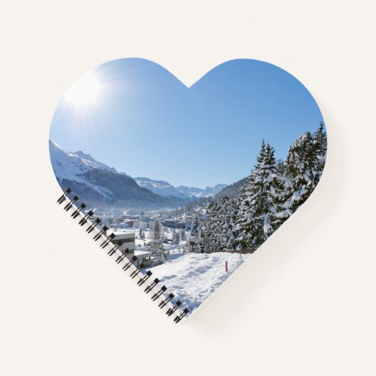 Winter in St. Moritz Notitieboek (Voorkant)