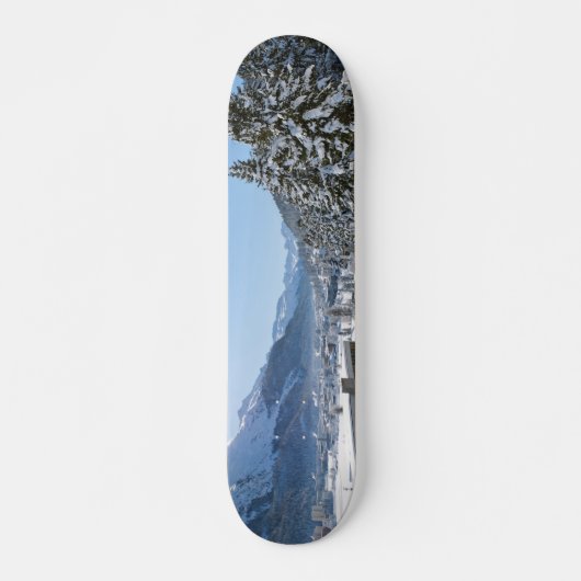 Winter in St. Moritz Persoonlijk Skateboard (Voorkant)