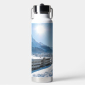 Winter in St. Moritz Waterfles (Voorkant)