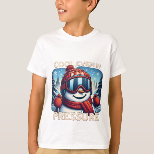 Winter in T-shirt (Voorkant)