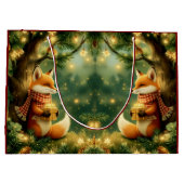 Winter in the Pines Groot Cadeauzakje (Achterkant)