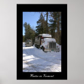 Winter in Vermont Poster (Voorkant)