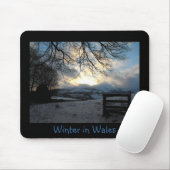 Winter in Wales fotomousemat Muismat (Met muis)