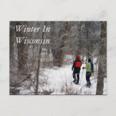 Winter in Wisconsin Briefkaart (Voorkant)