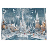 Winter in wonderland Kerstmis Groot Cadeauzakje (Voorkant)