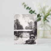 Winter in Woodstock Briefkaart (Staand voorkant)