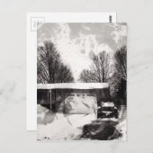 Winter in Woodstock Briefkaart (Voorkant / Achterkant)