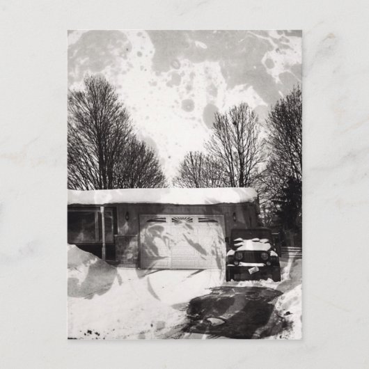 Winter in Woodstock Briefkaart (Voorkant)