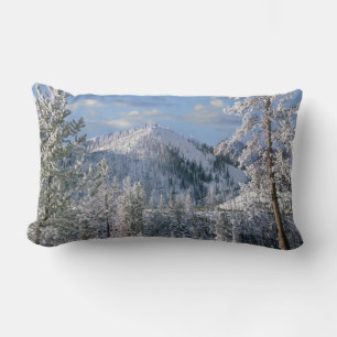 Winter in Yellowstone National Park, Wyoming Kussen