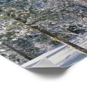 Winter in Yellowstone National Park Wyoming Poster (Hoek)