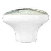 Winter in Yosemite door Albert Bierstadt Keramische Knop (Zijkant)