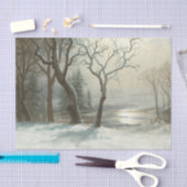 Winter in Yosemite door Albert Bierstadt Tissuepapier (Craft)
