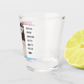 Winter in zeven talen shot glas (Rechts)