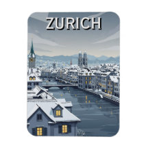 Winter in Zürich Zwitserland Reizen