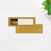 "Winter Inn" Label voor feestdagen Mini Visitekaartjes (Bureau)