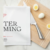 Winter is Coming Theedoek (Quarter Fold)