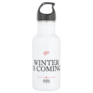 Winter is Coming Waterfles