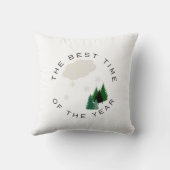Winter is de beste tijd van het jaar kussen (Achterkant)
