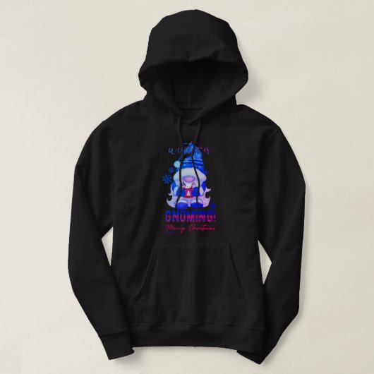 WINTER IS GNOMISCH GNOMISCH KERNCENome Hoodie (Design voorkant)