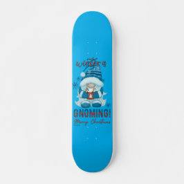 WINTER IS GNOMISCH GNOMISCH KERNCENome Persoonlijk Skateboard