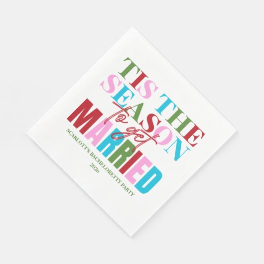 Winter is het seizoen om te trouwen Bachelorette Servet (Hoek)