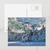 Winter is hier briefkaart (Voorkant / Achterkant)