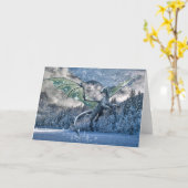 Winter is hier kaart (Gele Bloem)