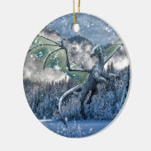 Winter is hier keramisch ornament (Links)