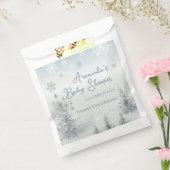 Winter is koud buiten Boy Baby shower Dank u Bedankzakje (Gezegeld)
