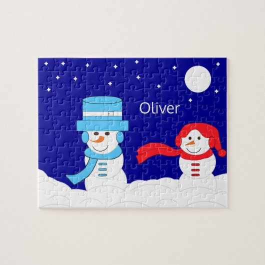Winter is Sneeuwig: Legpuzzel (Horizontaal)