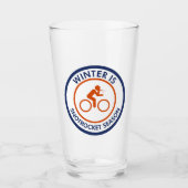 Winter is Snot Rocket Season Cycling Glas (Voorkant)