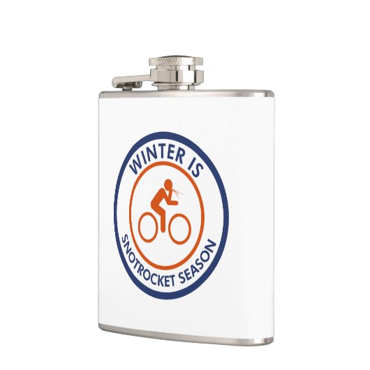 Winter is Snot Rocket Season Cycling Heupfles (Links)