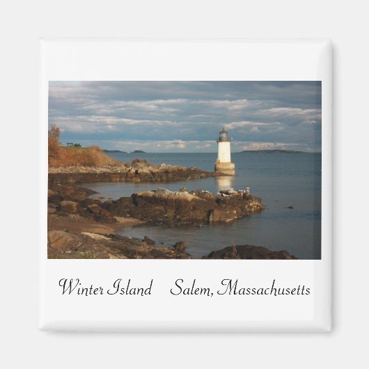 Winter Island Magneet (Voorkant)