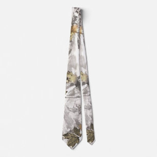 Winter jacht camouflage look stropdas