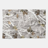 Winter jacht camouflage look theedoek (Horizontaal)