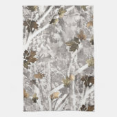 Winter jacht camouflage look theedoek (Verticaal)