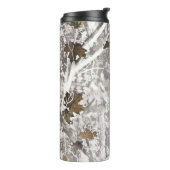 Winter jacht camouflage look thermosbeker (Gedraaid links)