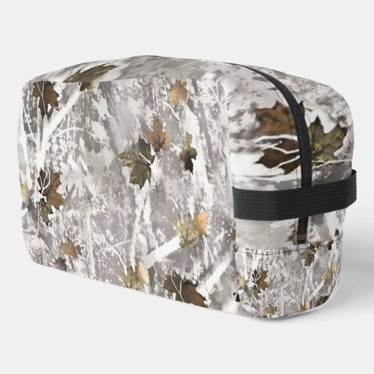 Winter jacht camouflage look toilettasje (Linkerhoek)